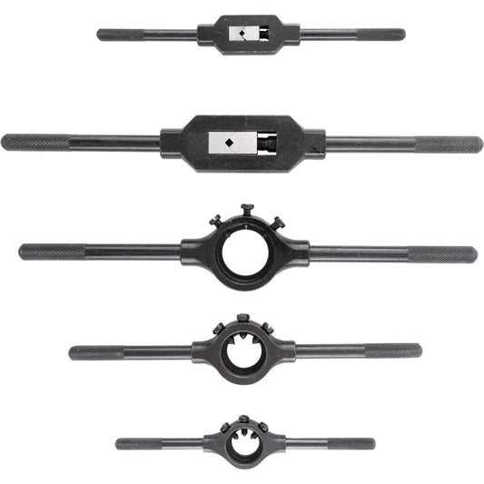 Tap Wrench & Diestock Set, Set of 5