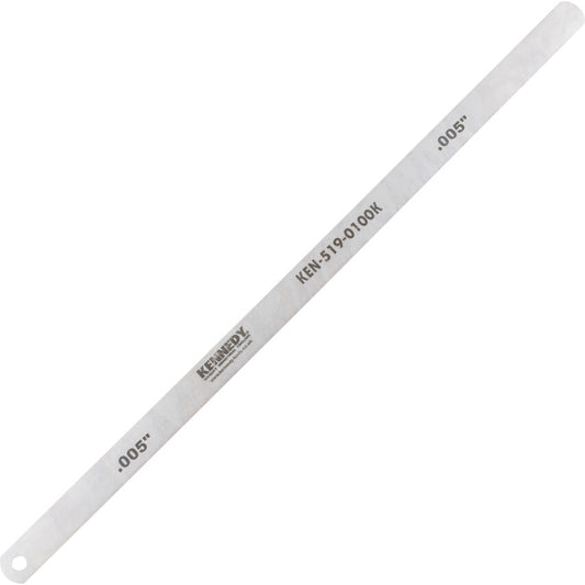 0.005" x 1/2" FEELER STRIP 12" LONG