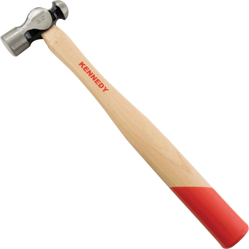 Ball Pein Hammer, 1/4lb, Wood Shaft, Polished Face