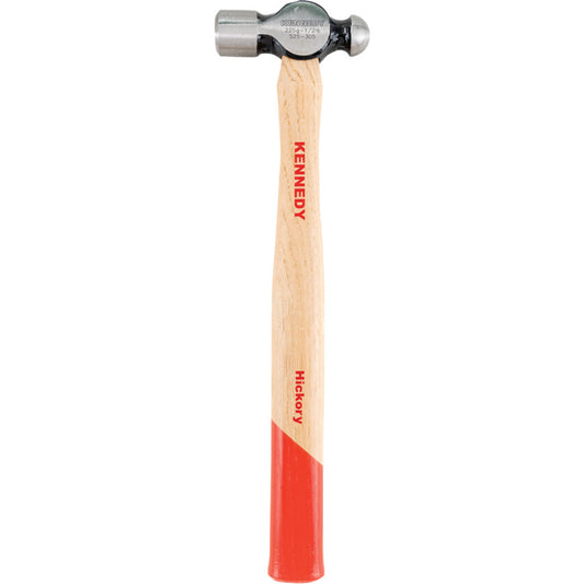 Ball Pein Hammer, 1/2lb, Hickory Shaft, Polished Face