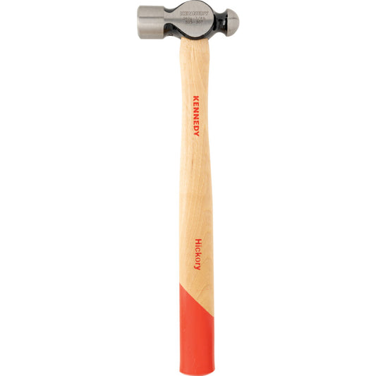 Ball Pein Hammer, 3/4lb, Hickory Shaft, Polished Face