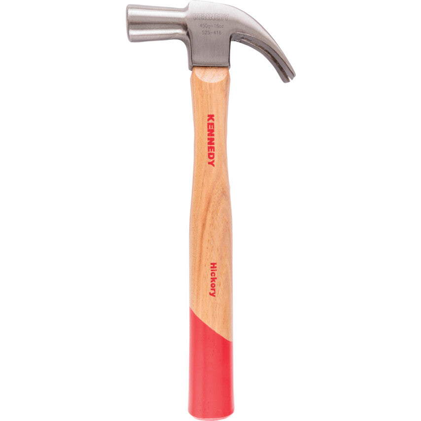 Claw Hammer, 16oz., Hickory Shaft