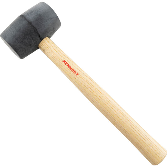 16oz Rubber Mallet, Wood Shaft