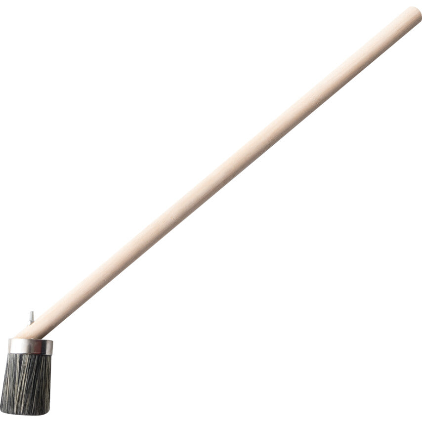 2in., Round, Natural Bristle, Striker Brush, Handle Wood