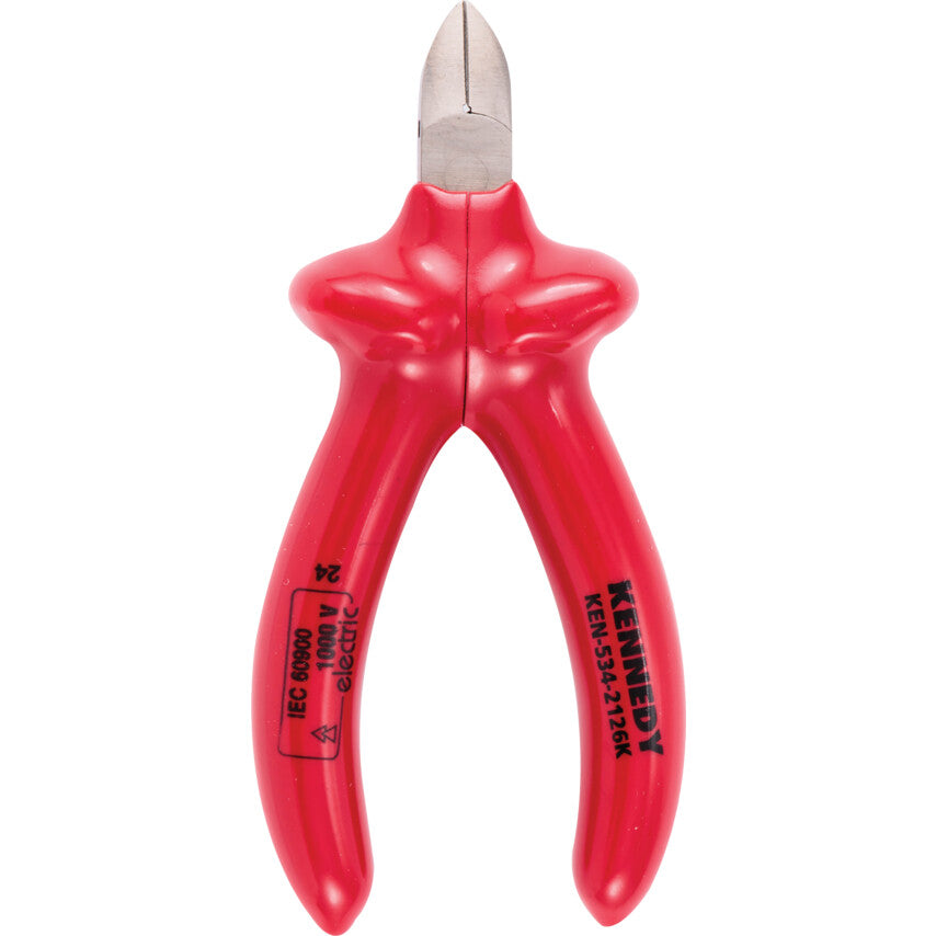 Side Cutters, Max Cut Capacity 32mm, Vinyl, 115mm Overall Length, Insulated