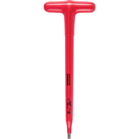 Hex Key, Insulated T-Handle, Hex, Metric, 6mm