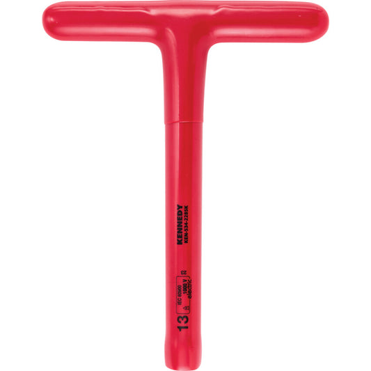200 X 13MM INSULATED T-SOCKET WRENCH 1000 V - DIN 7440