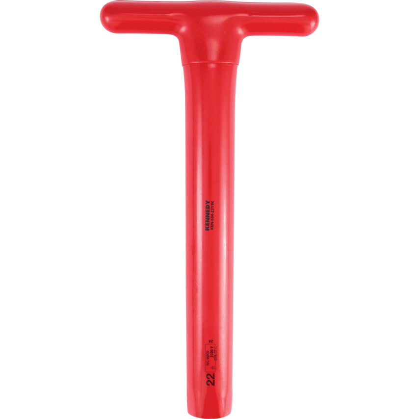 300 X 22MM INSULATED T-SOCKET WRENCH 1000 V - DIN 7440
