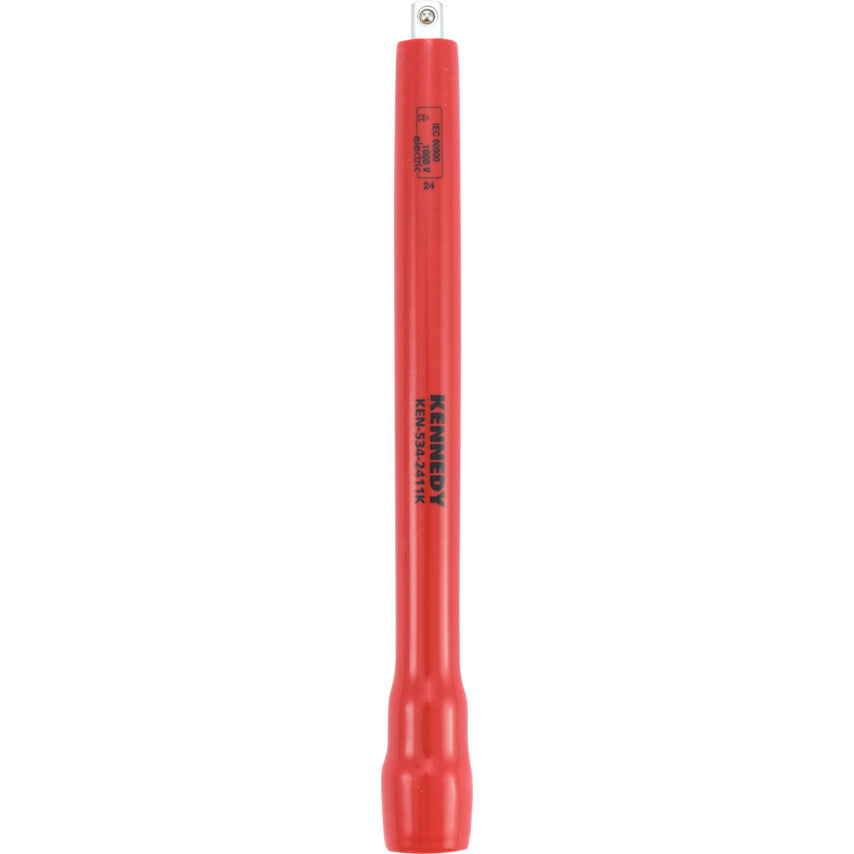 150MM INSULATED EXTENSION BAR 1/4" SQ/DR - 1000 V