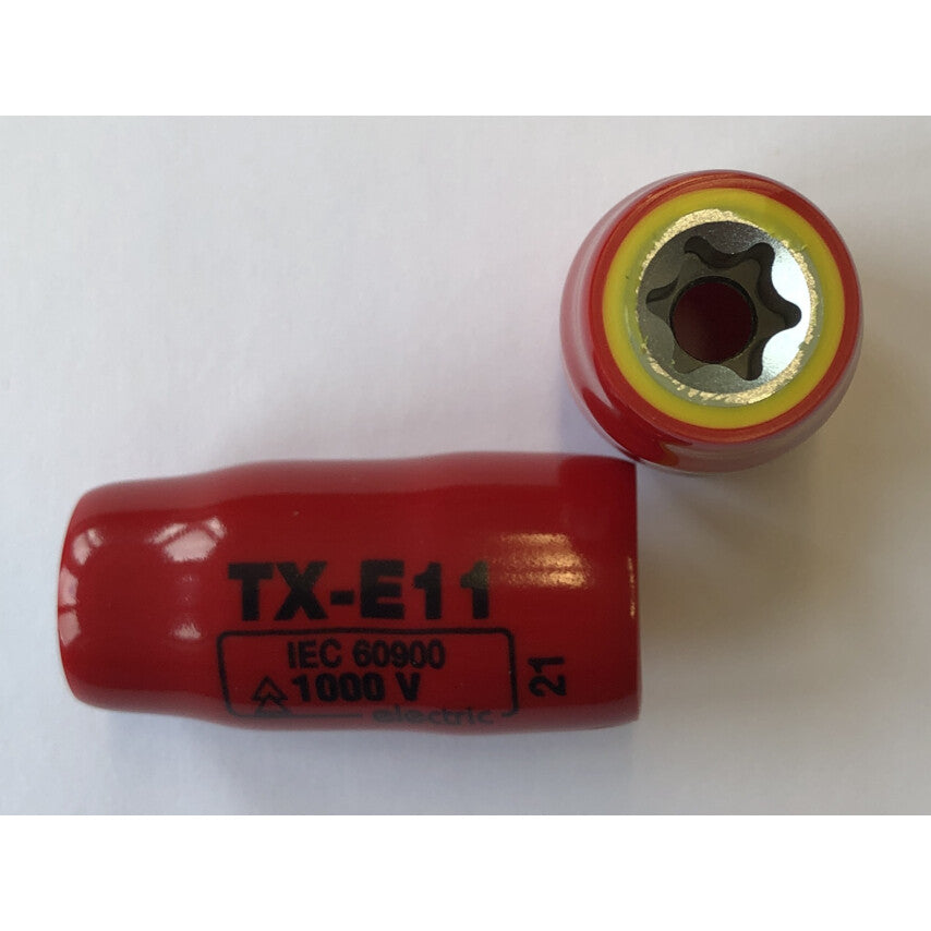 3/8in. Drive, Standard Insulated Socket, E12, E-Torx®, Insulated Coating