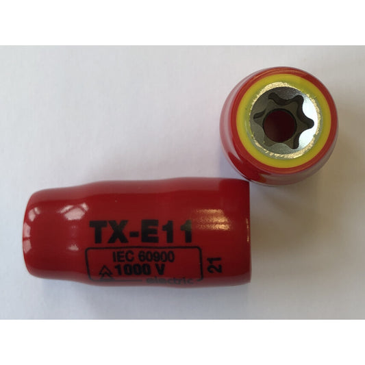 3/8in. Drive, Standard Insulated Socket, E12, E-Torx®, Insulated Coating