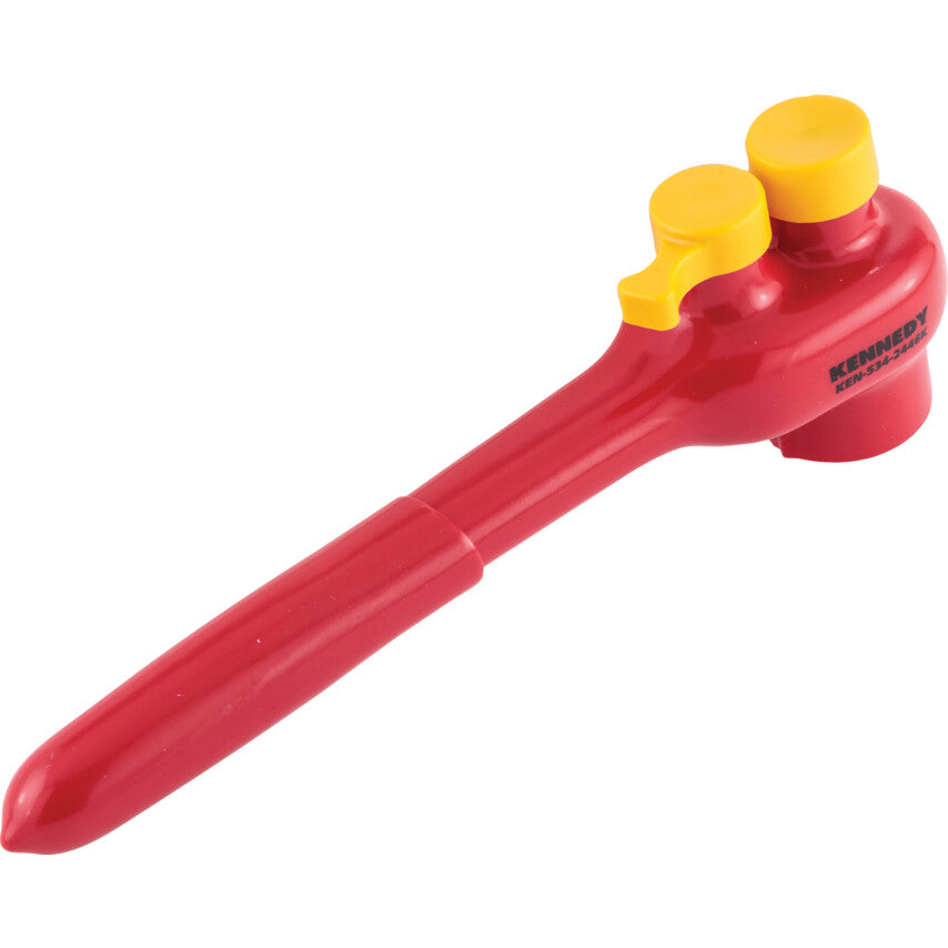 200MM INSULATED REVERSIBLE RATCHET 1/4"SQ/DR - 1000 V