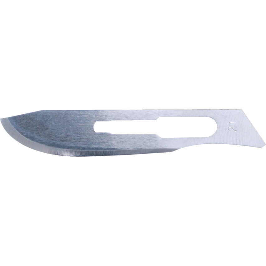 No.21 Carbon Steel Surgical Blade (Pk-100)