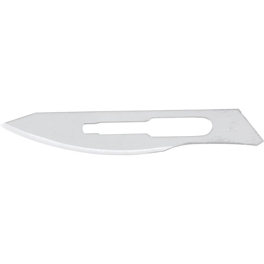 No.23 Carbon Steel Surgical Blade (Pk-100)
