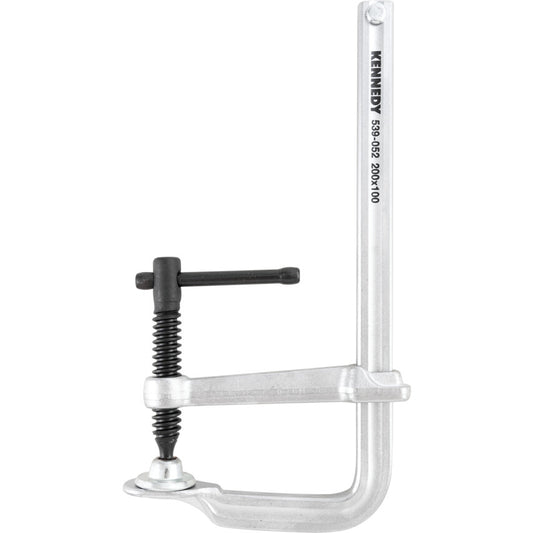 24in./600mm F-Clamp, Steel Jaw, Ergonomic Handle