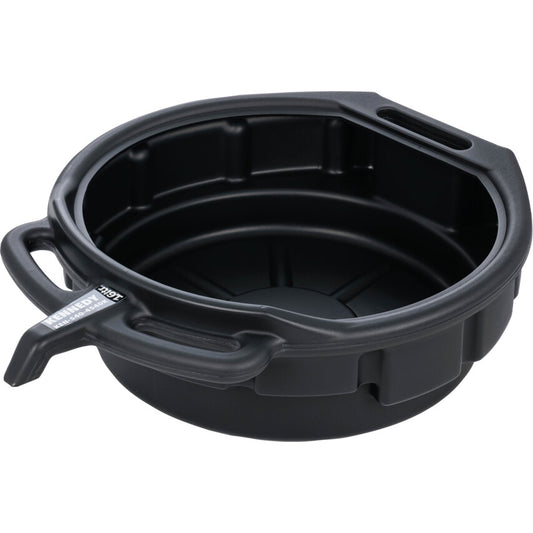 Oil Drain Pan, 16L, Plastic, Compatible with Non Corrosive Liquids