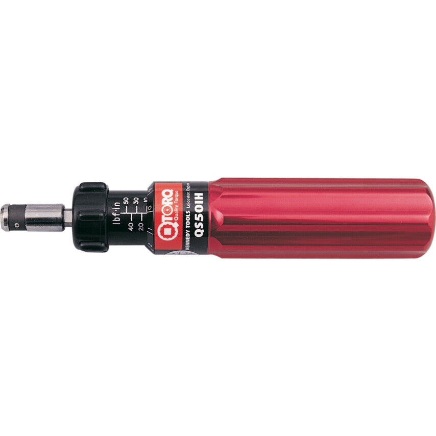 Adjustable Torque Driver 5 to 50 lbf.in 1/4in.