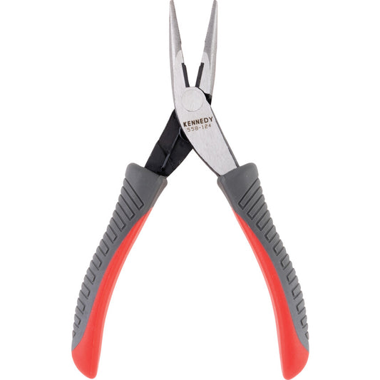 Needle Nose Pliers, Serrated Parallel, High Carbon Alloy Steel, 130mm
