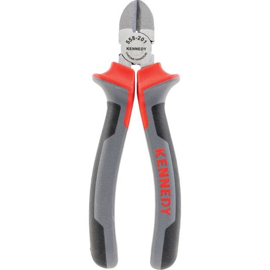 Side Cutters, Max Cut Capacity 4mm, Bi-Material, 165mm Overall Length