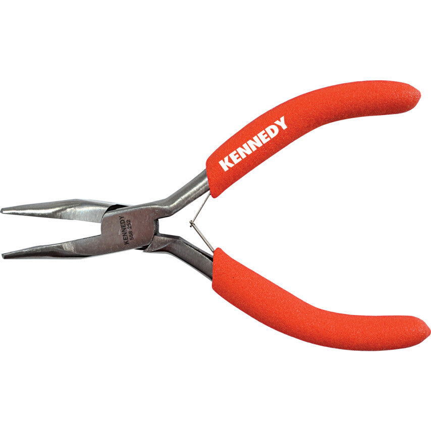 Needle Nose Pliers, Smooth, Steel, 120mm