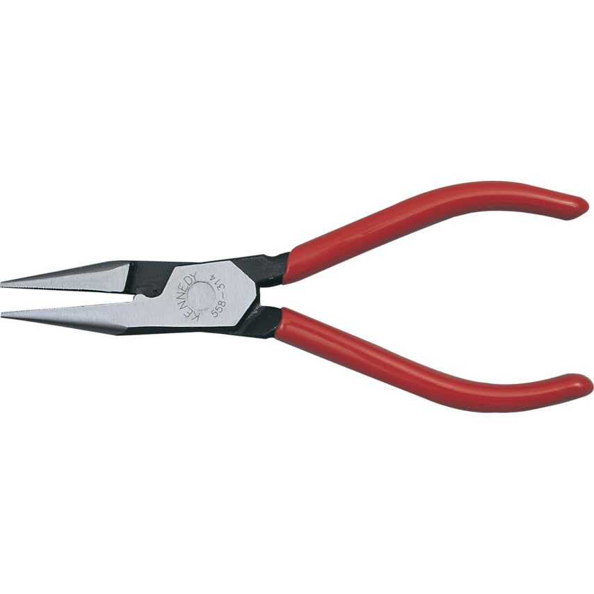 Needle Nose Pliers, Serrated, Steel, 160mm