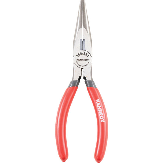 Needle Nose Pliers, Serrated, Steel, 160mm