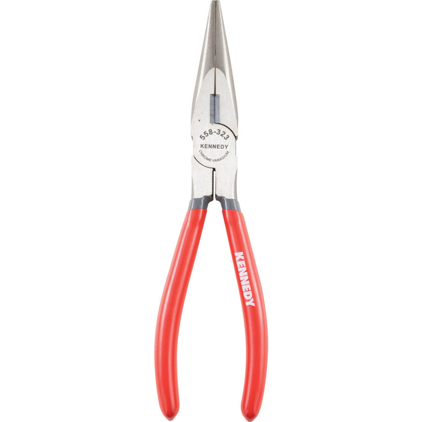 Needle Nose Pliers, Serrated, Steel, 200mm
