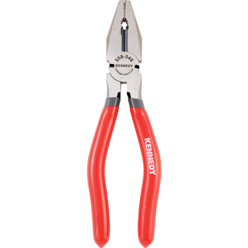 Combination Pliers, Serrated, Chrome Vanadium Steel, 180mm