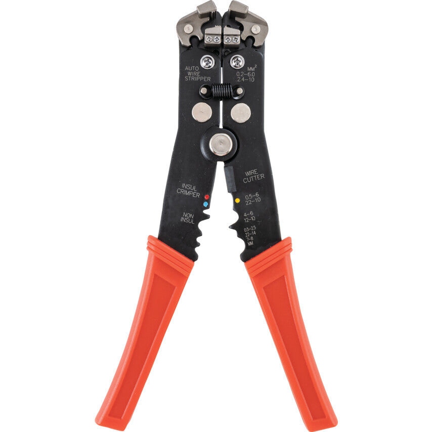 Wire Strippers, Plier Nose, 1.5 to 6mm², Insulated