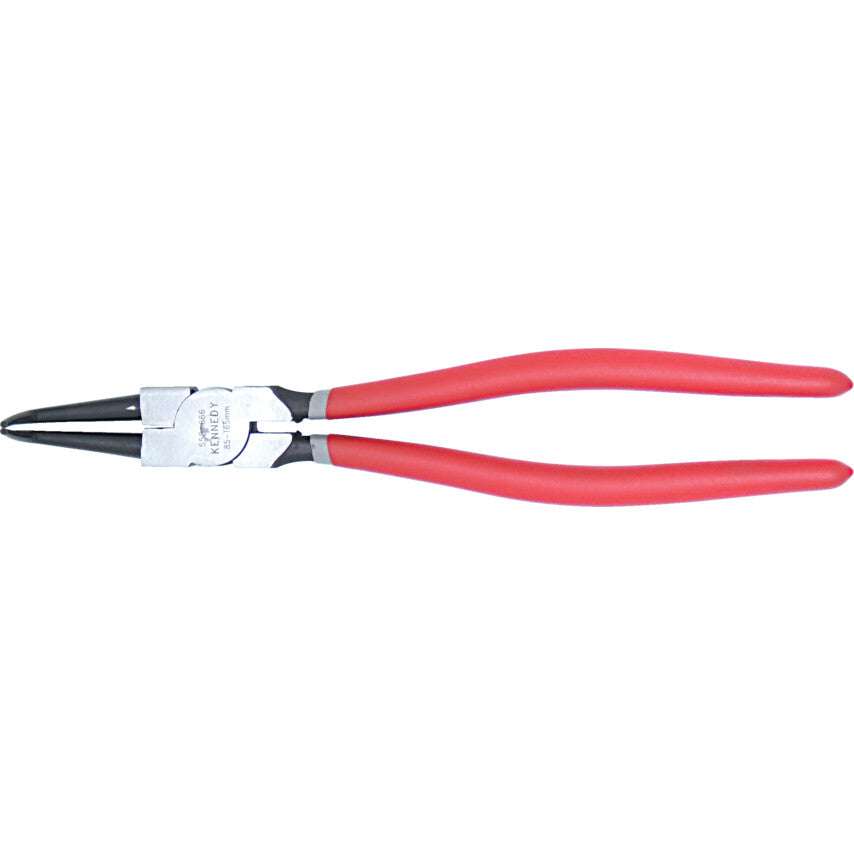 Circlip Pliers, Internal, Carbon Steel, 85-165mm, 12" Bent Nose