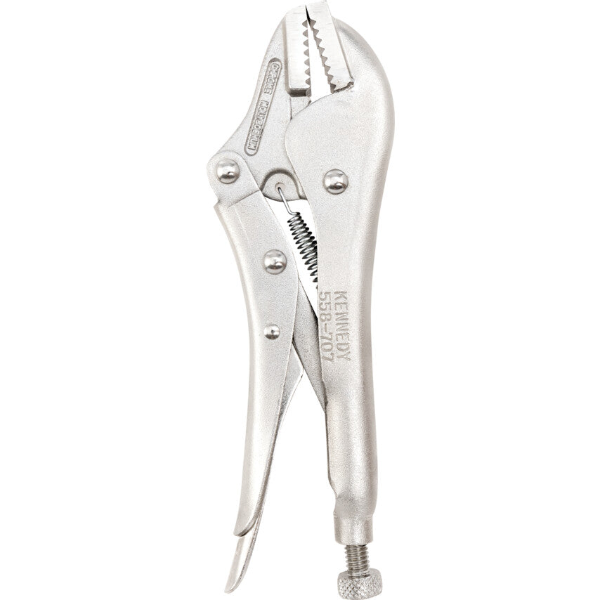 Self Grip Pliers, Straight, Chrome Vanadium Steel, 180mm