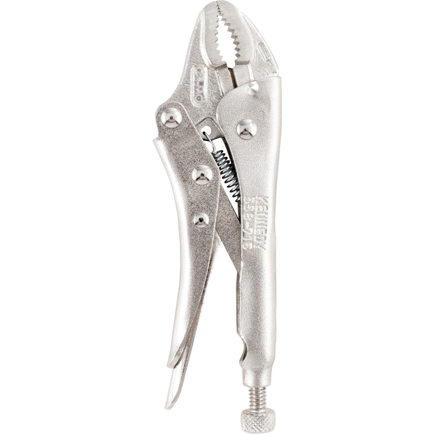 Self Grip Pliers, Curved, Chrome Vanadium Steel, 125mm