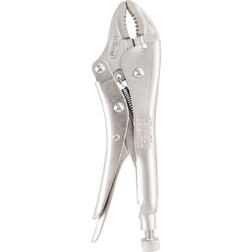 Self Grip Pliers, Curved, Chrome Vanadium Steel, 180mm