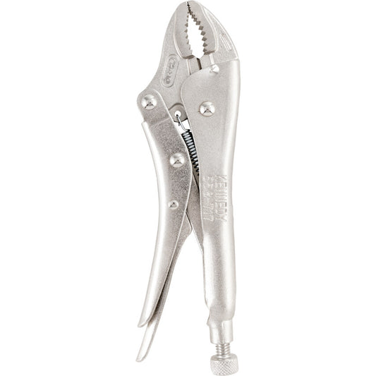 Self Grip Pliers, Curved, Chrome Vanadium Steel, 180mm