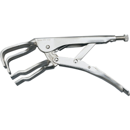 11in./280mm Locking Clamp, Steel Jaw, Ergonomic Handle