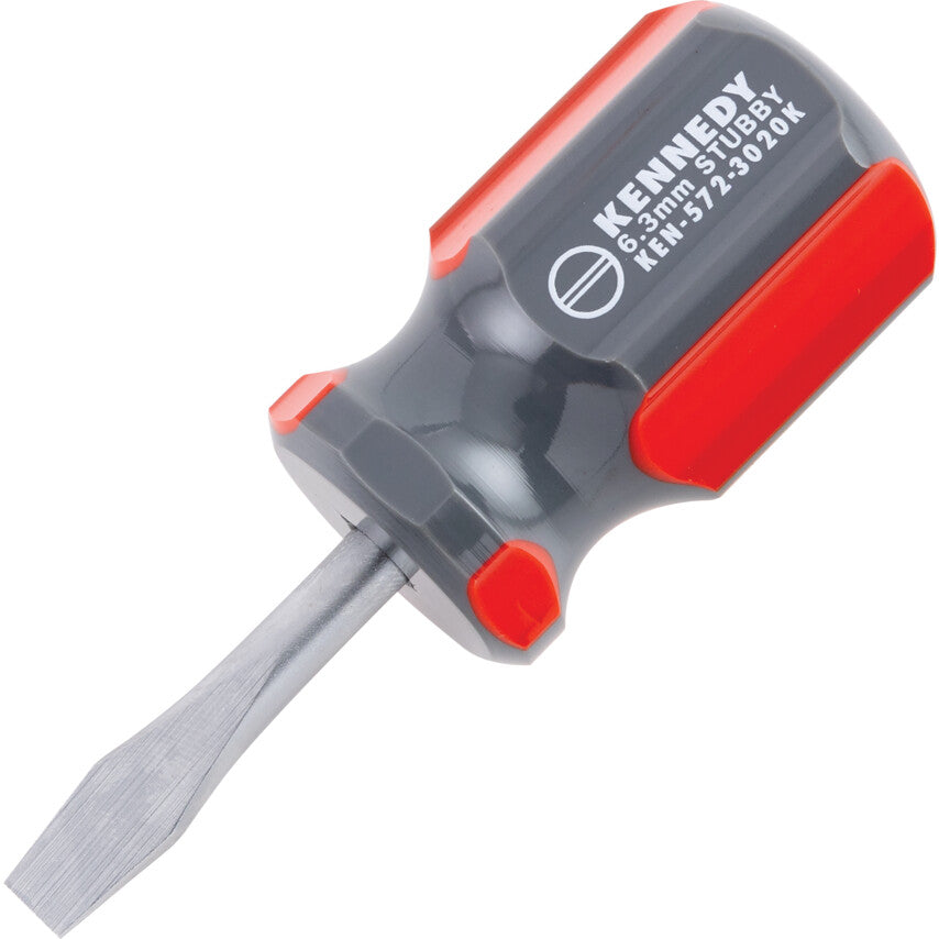 Stubby Screwdriver Slotted 6.5mm x 39mm