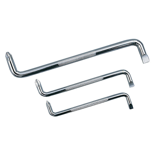 Double Ended Offset Screwdriver Set, Set of 3