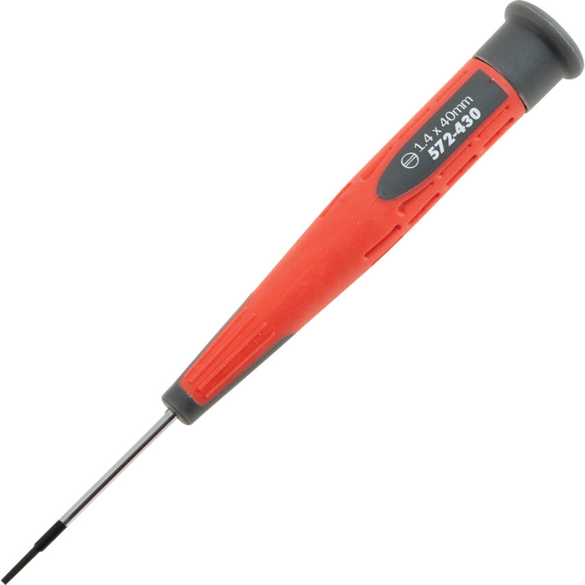 Screwdriver Slotted 1.4mm x 40mm