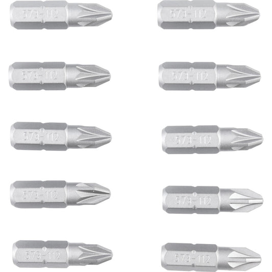 Screwdriver Bit, PZ2, Pozi, 1/4" Hex