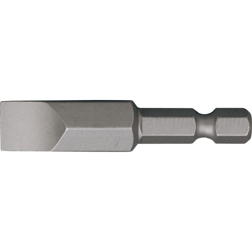 Screwdriver Bit, 8mm, Slotted, 1/4" Hex