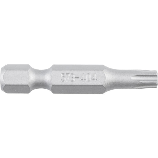 Screwdriver Bit, TX25, Torx, 1/4" Hex
