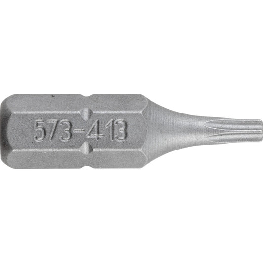 Screwdriver Bit, TX9, Tamperproof Torx, 1/4" Hex
