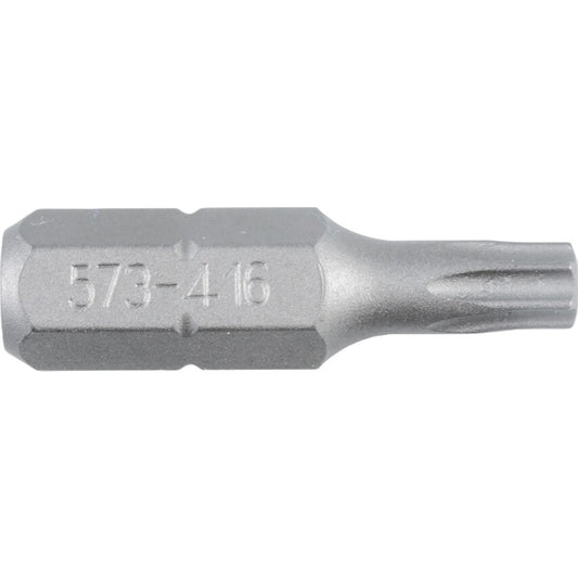 Screwdriver Bit, TX20, Tamperproof Torx, 1/4" Hex