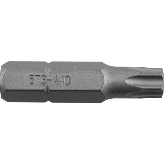 Screwdriver Bit, TX40, Torx, 1/4" Hex