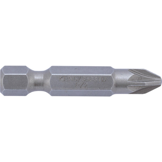 Screwdriver Bit, PZ2, Pozi, 1/4" Hex