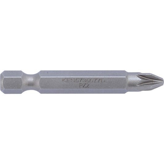 Screwdriver Bit, PZ2, Pozi, 1/4" Hex