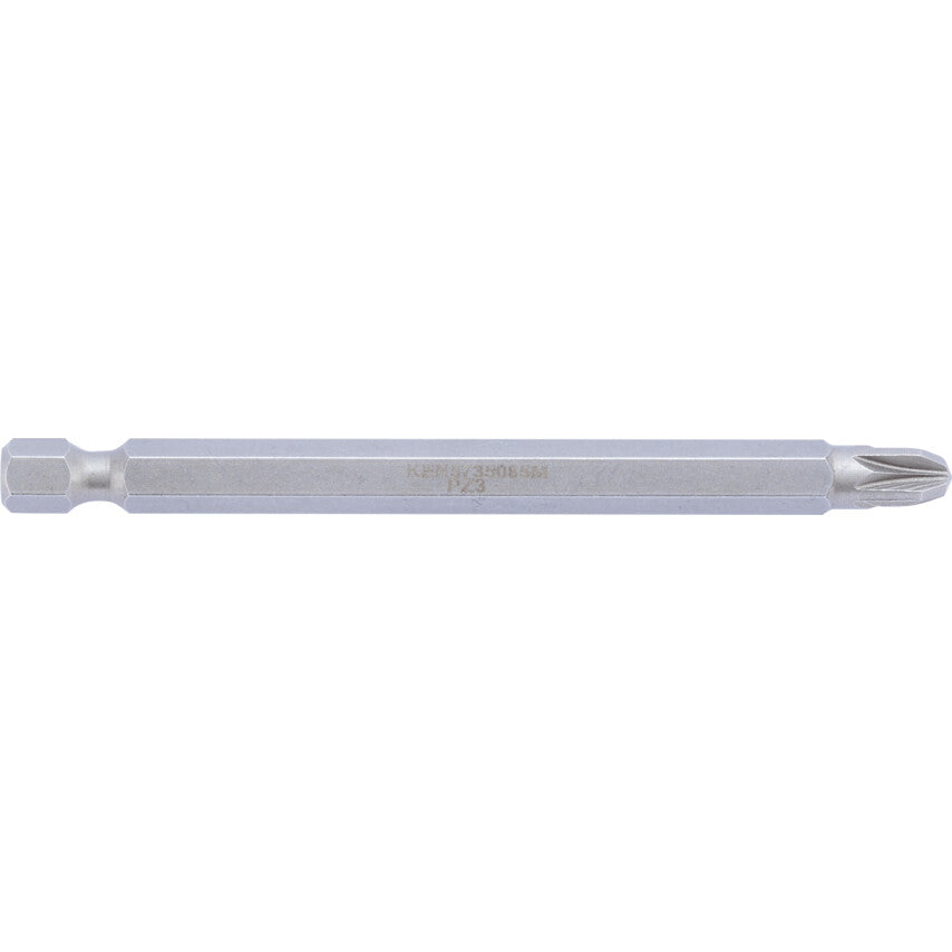 Screwdriver Bit, PZ3, Pozi, 1/4" Hex