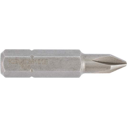 Screwdriver Bit, PH1, Phillips, 1/4" Hex