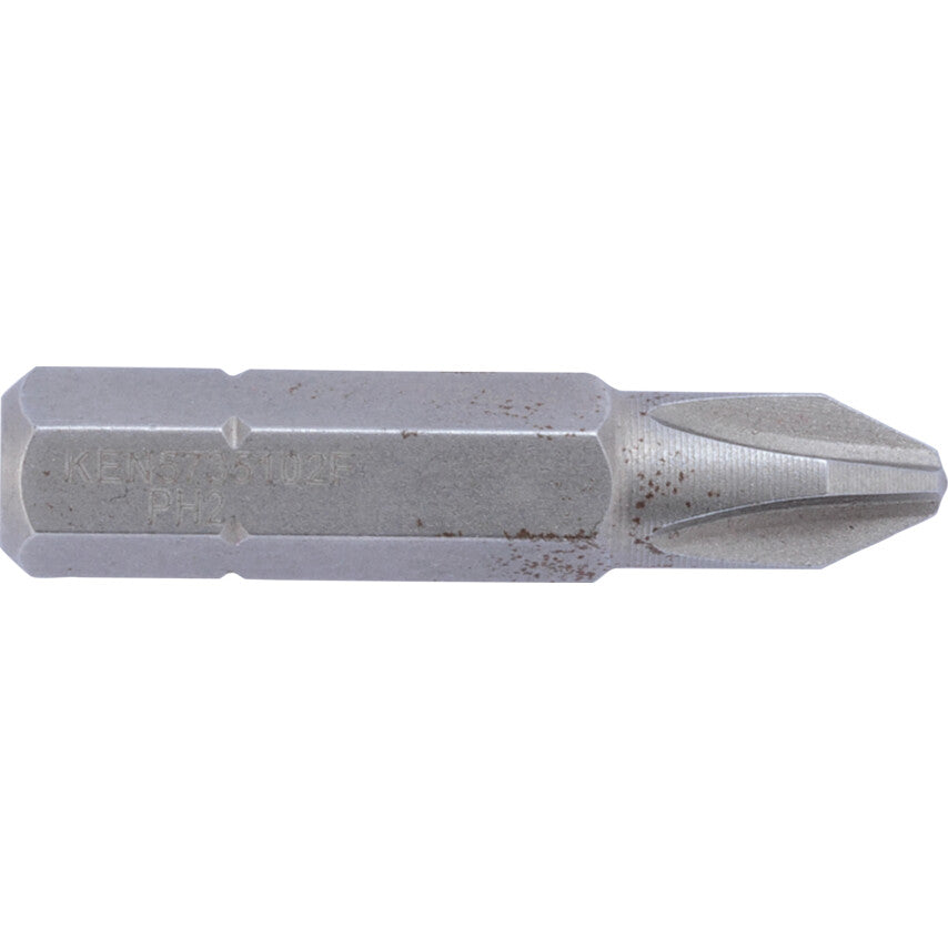Screwdriver Bit, PH2, Phillips, 1/4" Hex