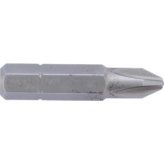 Screwdriver Bit, PH2, Phillips, 1/4" Hex